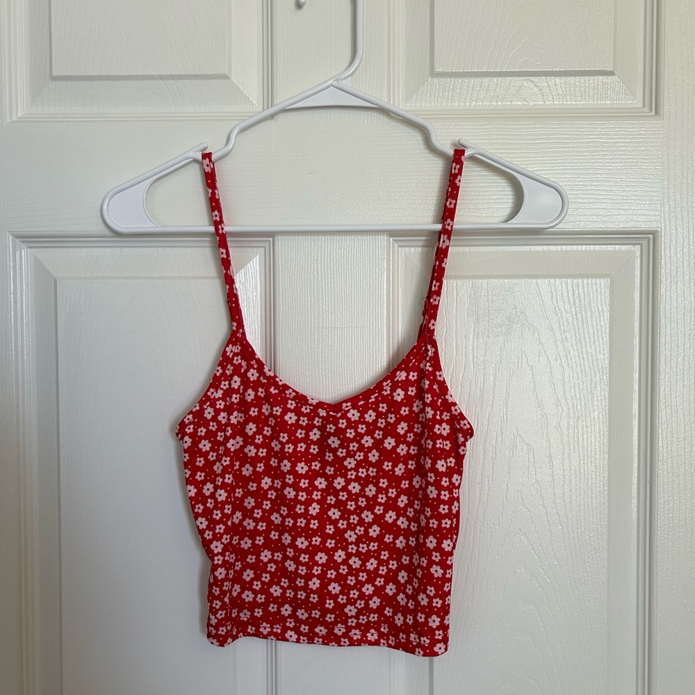 Floral crop top